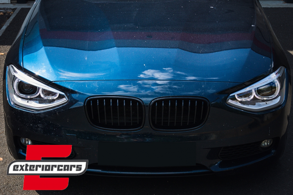 Prednja svjetla LED Angel Eyes Xenon look (crna) / BMW serije 1 F20 F21 (06.2011-03.2015) - Slika 17