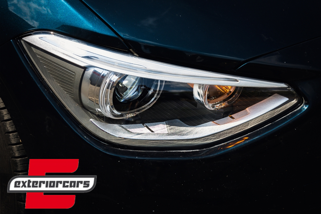 Prednja svjetla LED Angel Eyes Xenon look (crna) / BMW serije 1 F20 F21 (06.2011-03.2015) - Slika 22