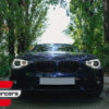Prednja svjetla LED Angel Eyes Xenon look (crna) / BMW serije 1 F20 F21 (06.2011-03.2015) - Slika 9