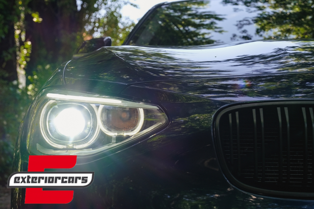Prednja svjetla LED Angel Eyes Xenon look (crna) / BMW serije 1 F20 F21 (06.2011-03.2015) - Slika 12