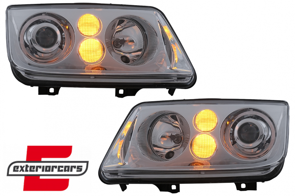Prednja svjetla Xenon look (chrome) / Volkswagen Bora (09.1998-07.2005) - Slika 2