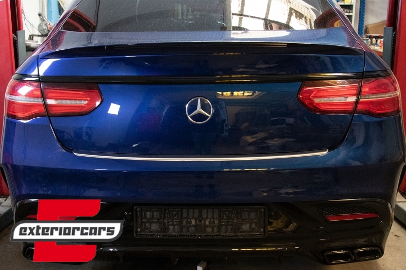 Zaštita stražnjeg branika - aluminijski poklopac / MERCEDES GLE Coupe C292 (2015-2019) - Slika 5