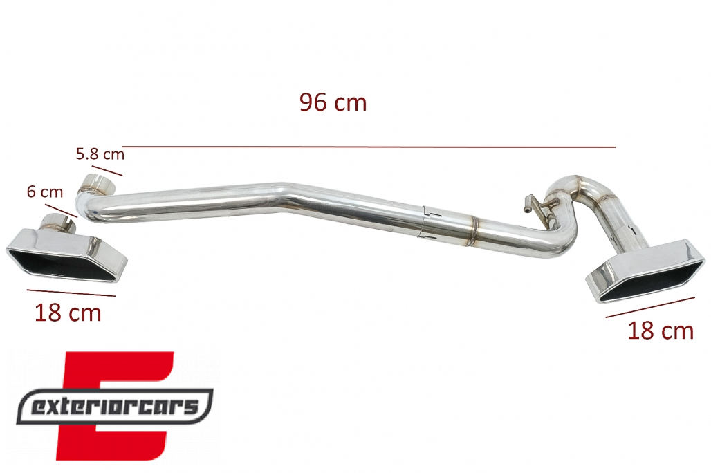 Ispušni sustav M550i M look / BMW serije 5 F10 (2011-2017) - Slika 2