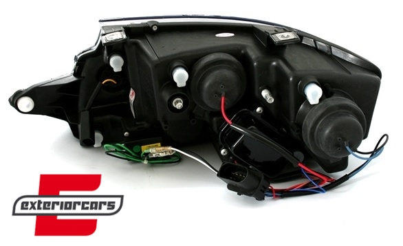 Prednja svjetla LED DayLight (chrome) / Audi TT (1999-2006) - Slika 3