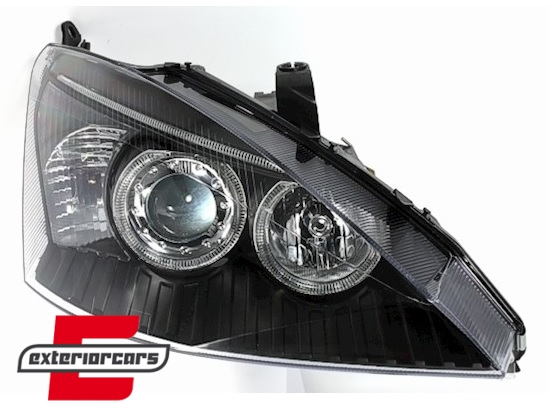 Prednja svjetla Angel Eyes (crna) / Ford Focus (1998-10.2001) - Slika 2