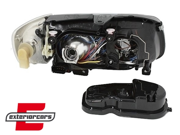 Prednja svjetla Angel Eyes (chrome) / Volkswagen Polo (10.1999-10.2001) - Slika 4