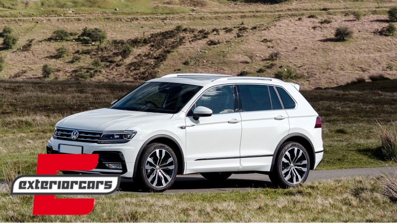 Prednji branik R-line dizajn (PDC) / VW Tiguan II Mk2 AD/BW (2016-2019) - Slika 15