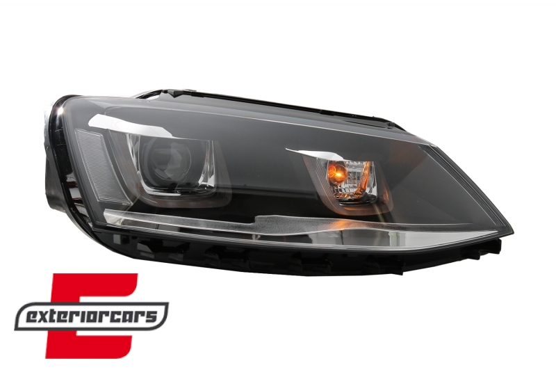 Prednja svjetla LED 3D U-dizajn Bi-Xenon GTI dizajn / VW Jetta Mk6 VI (2011-2018) - Slika 5