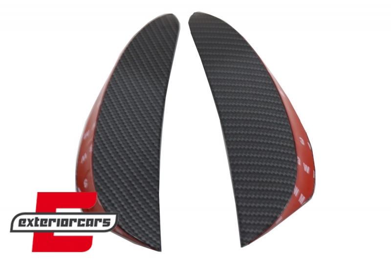 Prednji flapovi E43 E53 AMG dizajn (carbon look) / Mercedes W213 S213 C238 A238 (2016-2019) - Slika 2