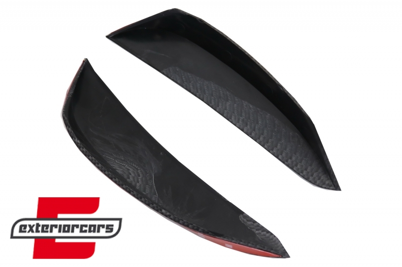 Prednji flapovi E43 E53 AMG dizajn (carbon look) / Mercedes W213 S213 C238 A238 (2016-2019) - Slika 5