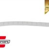 Zaštita stražnjeg branika - aluminijski poklopac / Mercedes E-klasa W213 limuzina (2016-2019)