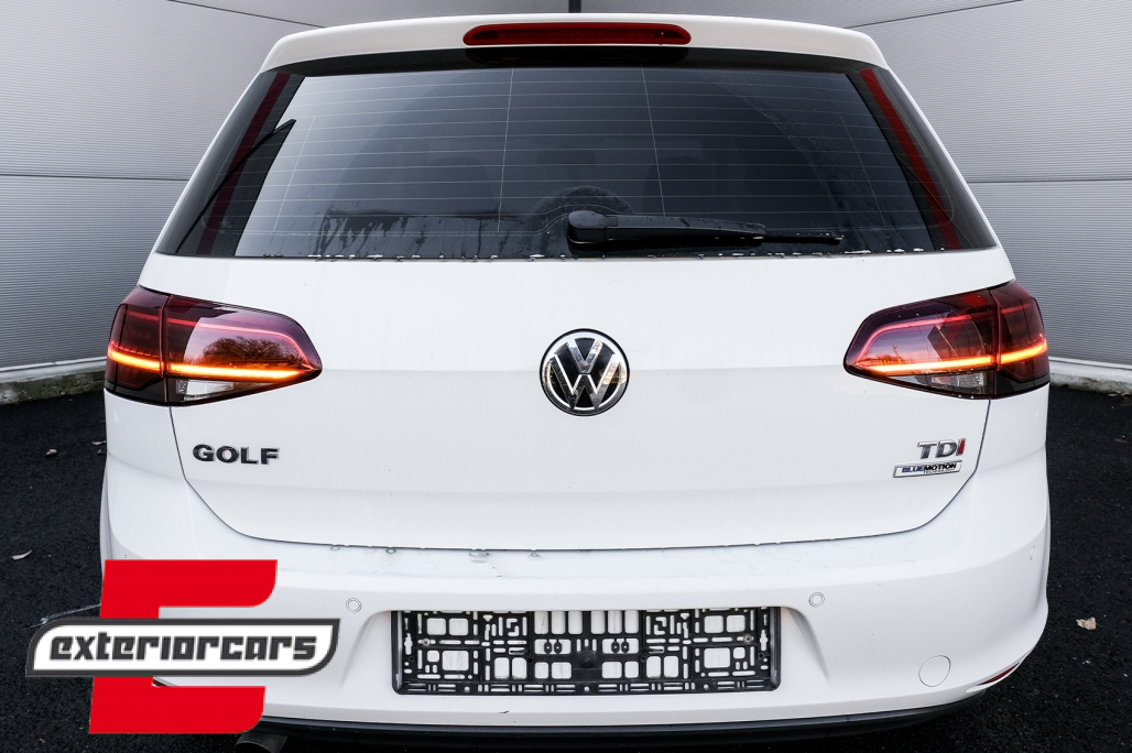 Full LED stražnja svjetla SEQ žmigavci Facelift G7.5 look (crvena) / VW Golf 7 & 7.5 VII (2012-2019) - Slika 25
