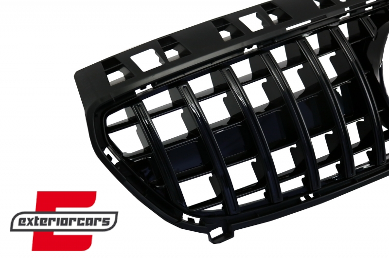 Prednja maska GT-R Panamericana dizajn (piano crna) / Mercedes Benz A-klasa W176 (2012-08.2015) - Slika 3