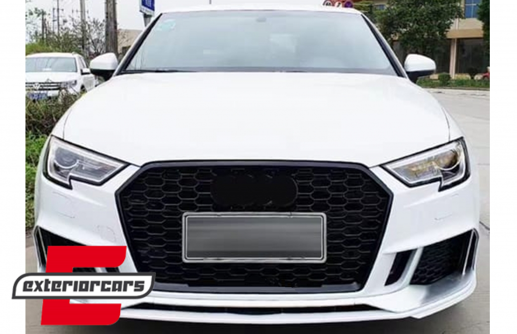 Prednji branik RS3 dizajn / Audi A3 8V Facelift (2016-2019) Limuzina Cabrio - Slika 10