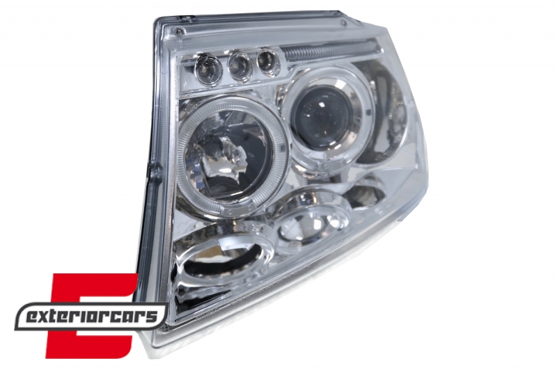 Prednja svjetla Angel Eyes (chrome) / JEEP Grand Cherokee (1999-05.2005) - Slika 4