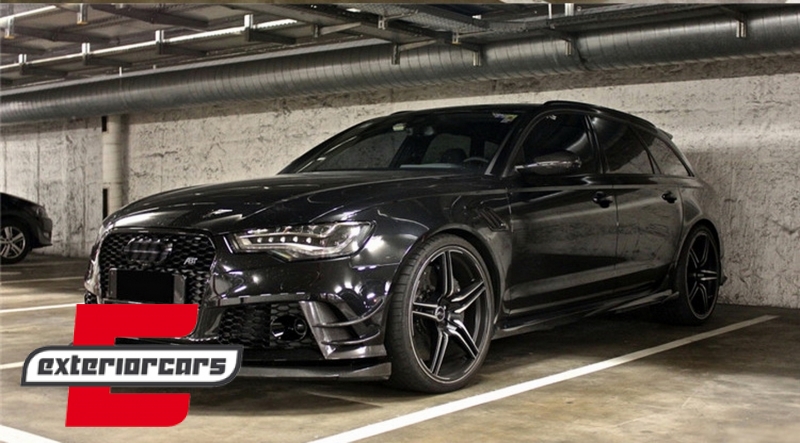 Prednji nastavak branika (pravi carbon) / Audi A6 C7 4G RS6 (2011-2018) - Slika 12