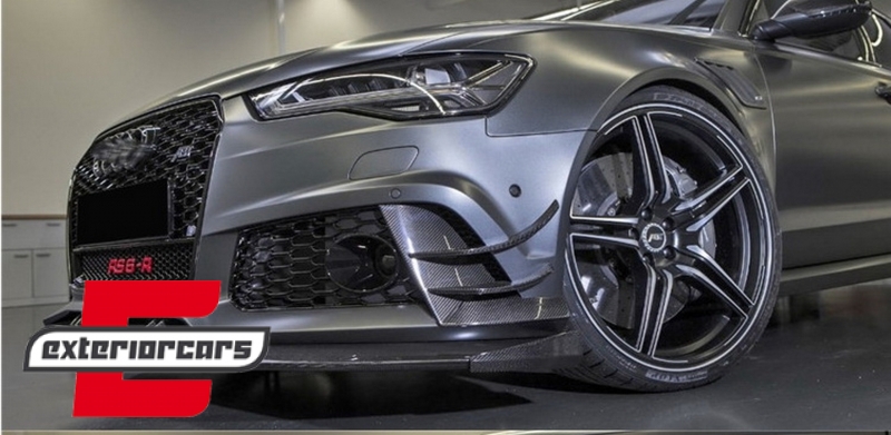 Prednji nastavak branika (pravi carbon) / Audi A6 C7 4G RS6 (2011-2018) - Slika 14