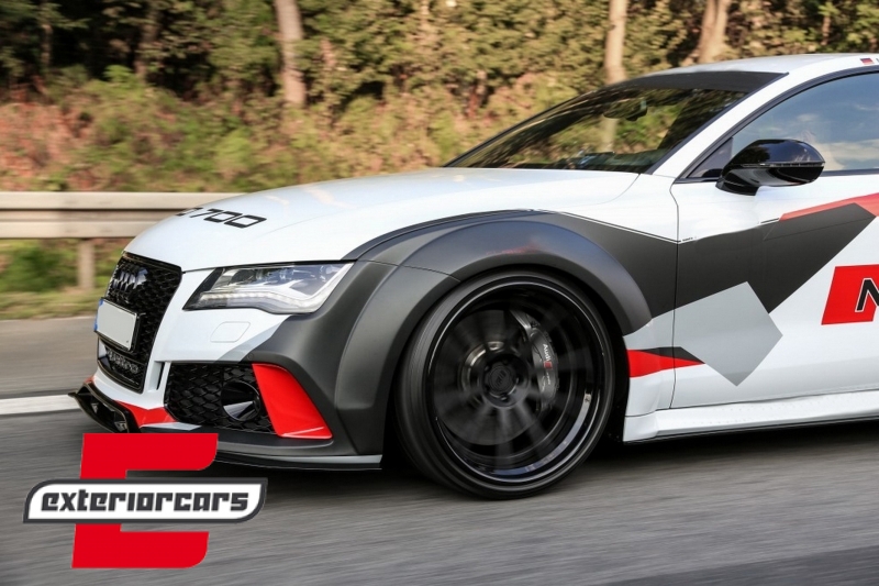 Prednji nastavak branika (pravi karbon) / Audi A7 RS7 4G (2010-2018) - Slika 8