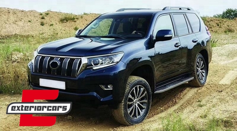 Bodykit za pretvorbu iz 2010 u 2018 Facelift model / Toyota Land Cruiser Prado FJ150 (2009-2017) - Slika 57