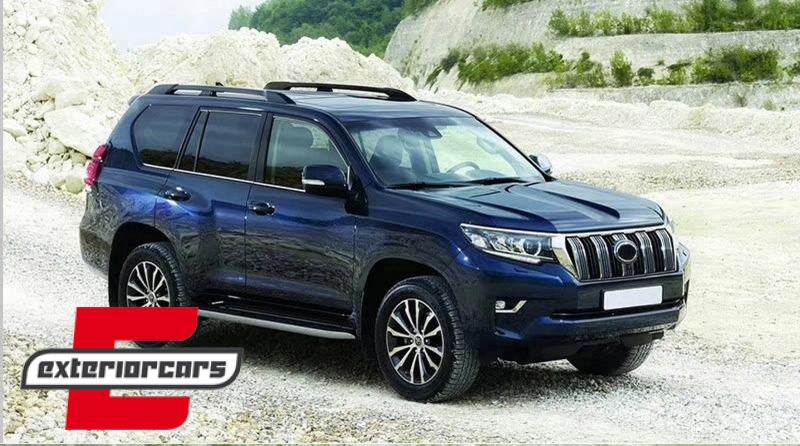 Bodykit za pretvorbu iz 2010 u 2018 Facelift model / Toyota Land Cruiser Prado FJ150 (2009-2017) - Slika 55