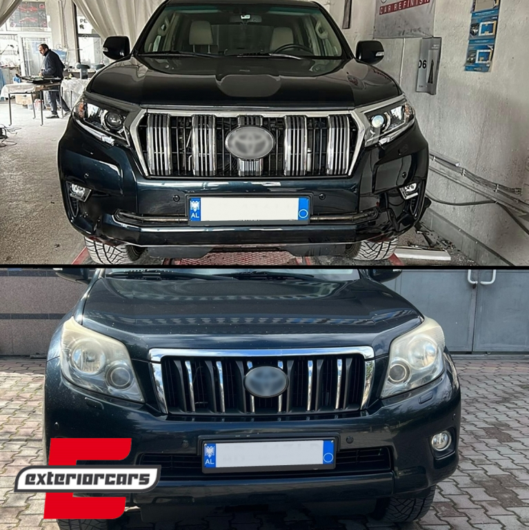 Bodykit za pretvorbu iz 2010 u 2018 Facelift model / Toyota Land Cruiser Prado FJ150 (2009-2017) - Slika 58