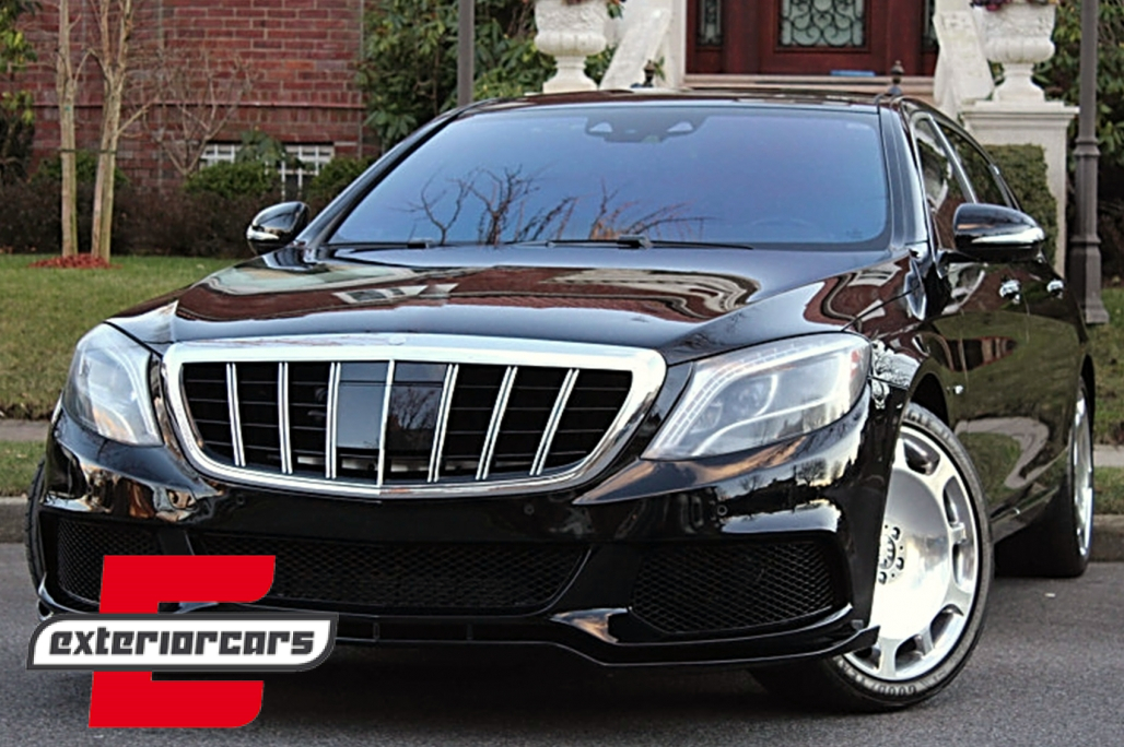 Prednja maska Maybach dizajn (chrome) / Mercedes S-klasa W222 (2014-08.2020) - Slika 7
