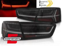 Full LED stražnja svjetla SEQ žmigavci Facelift dizajn (smoke) / Audi A6 4G C7 limuzina (2011-2014)
