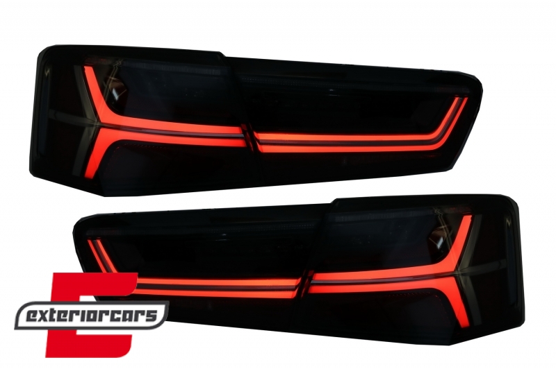 Full LED stražnja svjetla SEQ žmigavci Facelift dizajn (smoke) / Audi A6 4G C7 limuzina (2011-2014) - Slika 2