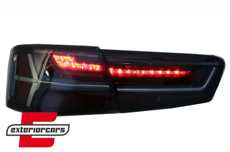 Full LED stražnja svjetla SEQ žmigavci Facelift dizajn (smoke) / Audi A6 4G C7 limuzina (2011-2014) - Slika 13