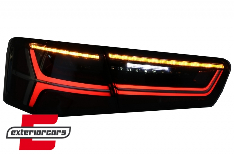 Full LED stražnja svjetla SEQ žmigavci Facelift dizajn (smoke) / Audi A6 4G C7 limuzina (2011-2014) - Slika 16