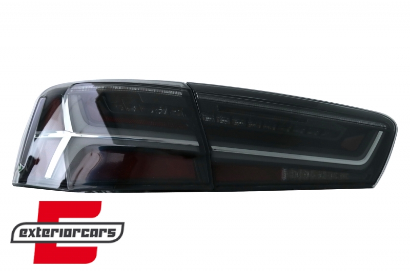 Full LED stražnja svjetla SEQ žmigavci Facelift dizajn (smoke) / Audi A6 4G C7 limuzina (2011-2014) - Slika 6