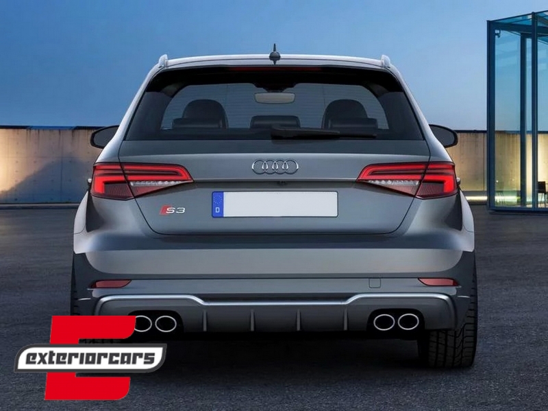 Difuzor zraka S3 dizajn / Audi A3 8V Facelift (2016-2019) Hatchback Sportback - Slika 9