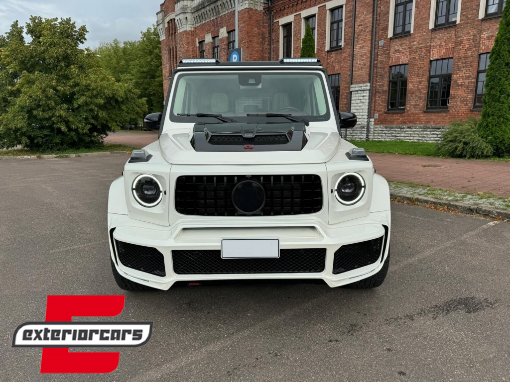 Poklopac motora - dodatak B dizajn (pravi karbon) / Mercedes W463 G-klasa (1989-2018) - Slika 11