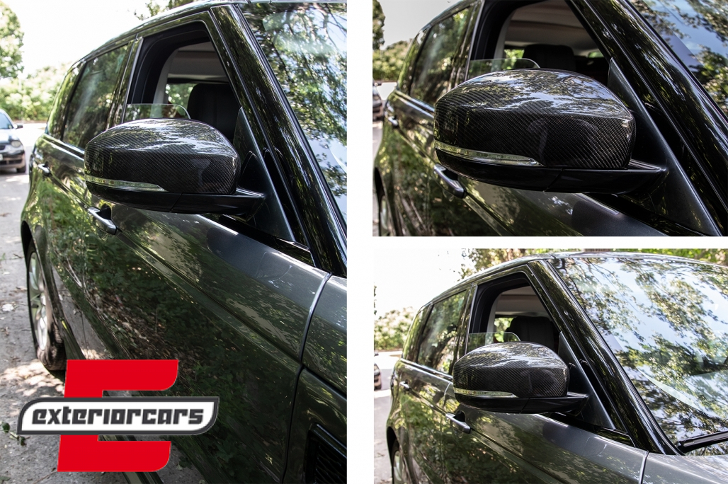 Poklopci retrovizora (carbon) / Land ROVER Range ROVER Vogue L405 (2013-2017) Sport L494 (2013-2017) Discovery V L462 - Slika 5