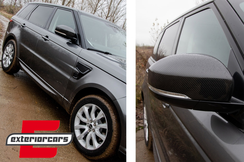 Poklopci retrovizora (carbon) / Land ROVER Range ROVER Vogue L405 (2013-2017) Sport L494 (2013-2017) Discovery V L462 - Slika 7