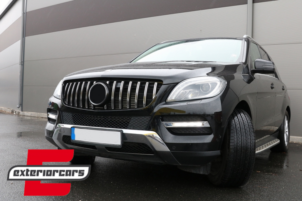 Prednja maska GT-R Panamericana dizajn (chrome) / Mercedes ML-klasa W166 (2012-2014) - Slika 10