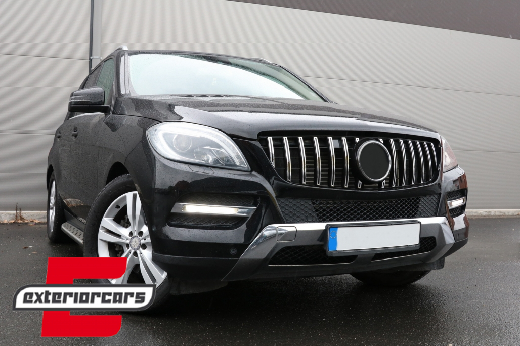 Prednja maska GT-R Panamericana dizajn (chrome) / Mercedes ML-klasa W166 (2012-2014) - Slika 7