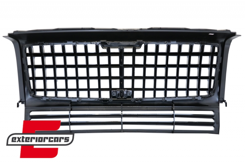 Prednja maska GT-R Panamericana Exclusive dizajn (piano crna) / Mercedes G-klasa W463 (1990-2014) - Slika 4