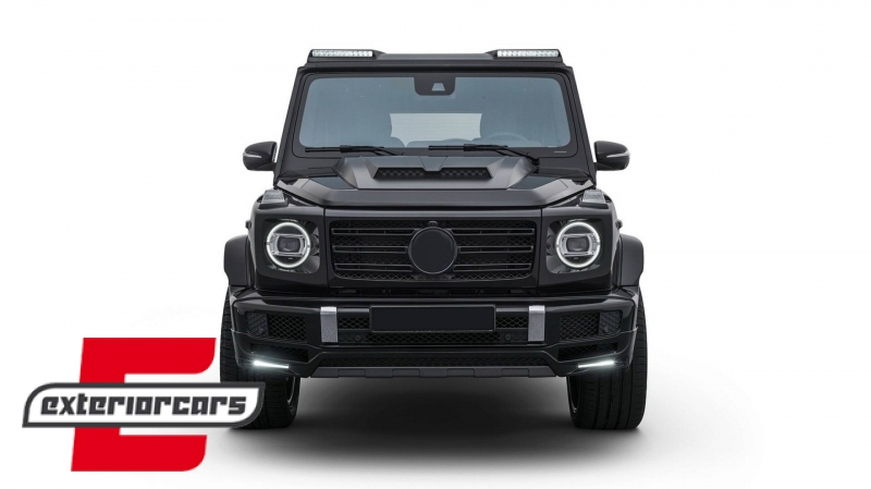 Prednji krovni spojler LED B-dizajn (pravi carbon) / Mercedes G-klasa W463 (1989-2017) - Slika 10