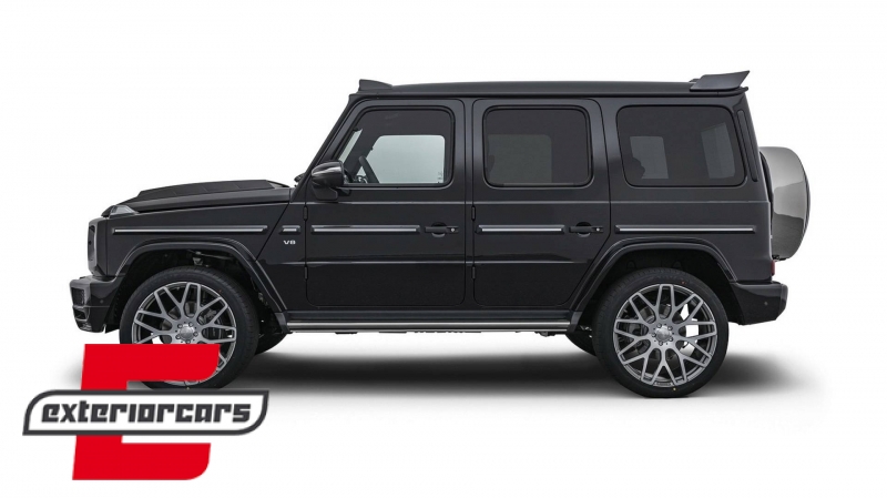 Prednji krovni spojler LED B-dizajn (pravi carbon) / Mercedes G-klasa W463 (1989-2017) - Slika 11