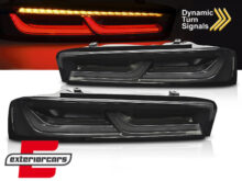 Full LED stražnja svjetla SEQ žmigavci (smoke) / Chevrolet Camaro (05.2015-2018)