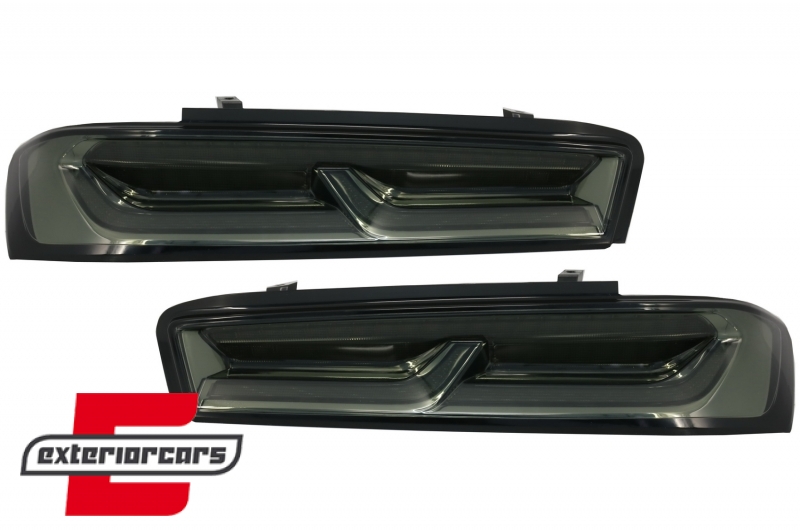 Full LED stražnja svjetla SEQ žmigavci (smoke) / Chevrolet Camaro (05.2015-2018) - Slika 2