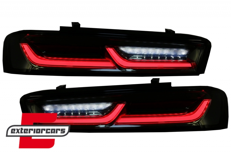 Full LED stražnja svjetla SEQ žmigavci (smoke) / Chevrolet Camaro (05.2015-2018) - Slika 11