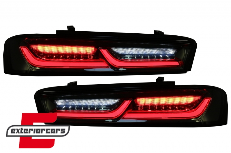 Full LED stražnja svjetla SEQ žmigavci (smoke) / Chevrolet Camaro (05.2015-2018) - Slika 12