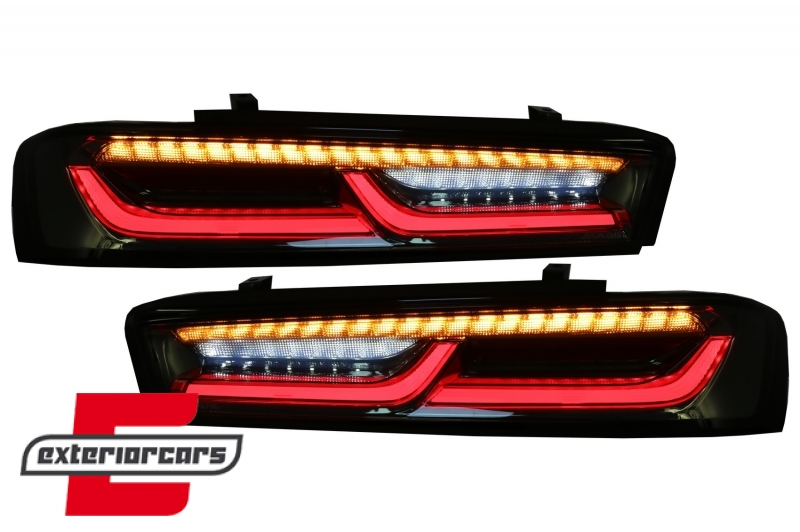 Full LED stražnja svjetla SEQ žmigavci (smoke) / Chevrolet Camaro (05.2015-2018) - Slika 13