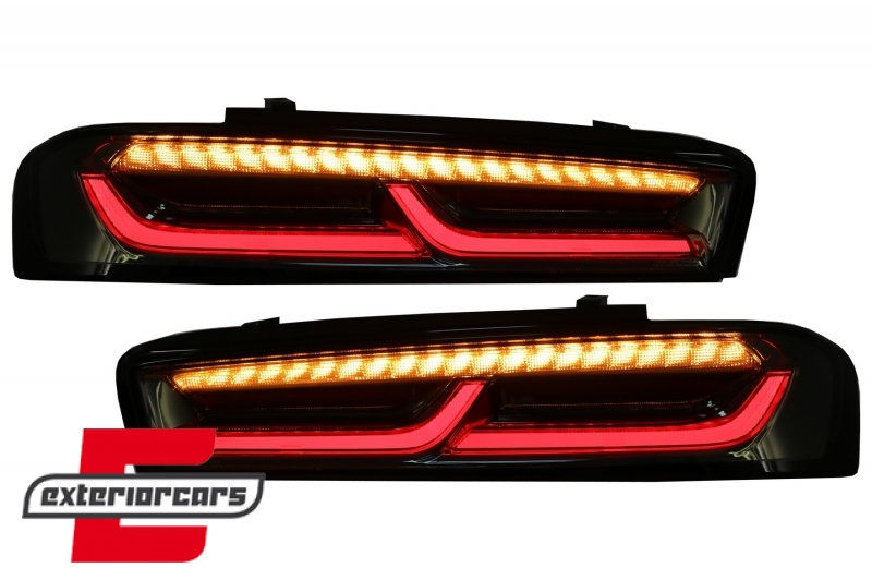 Full LED stražnja svjetla SEQ žmigavci (smoke) / Chevrolet Camaro (05.2015-2018) - Slika 10