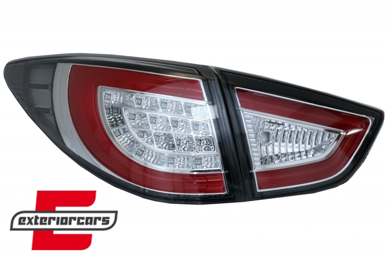 LED stražnja svjetla LightBar dizajn (chrome) / Hyundai IX35 (2010-03.2013) - Slika 2