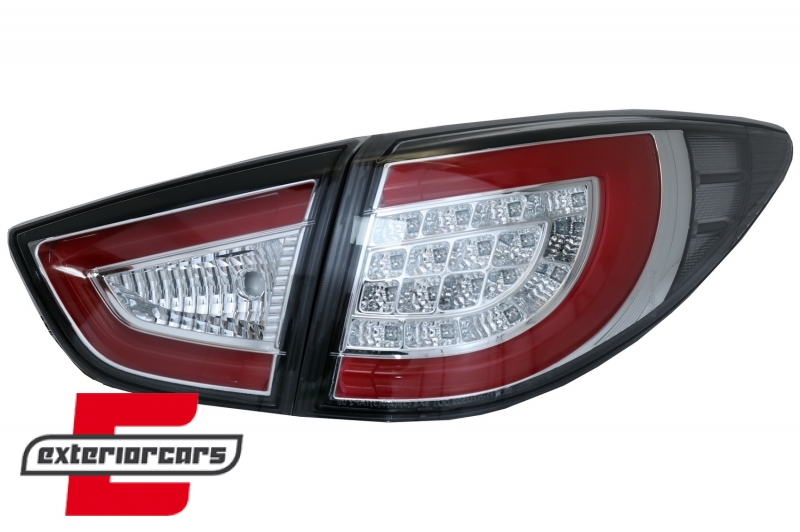 LED stražnja svjetla LightBar dizajn (chrome) / Hyundai IX35 (2010-03.2013) - Slika 3