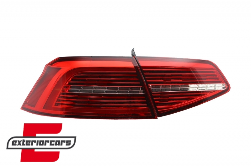 Full LED stražnja svjetla SEQ žmigavci Matrix R-line dizajn / VW Passat B8 3G limuzina (2015-2019) - Slika 14