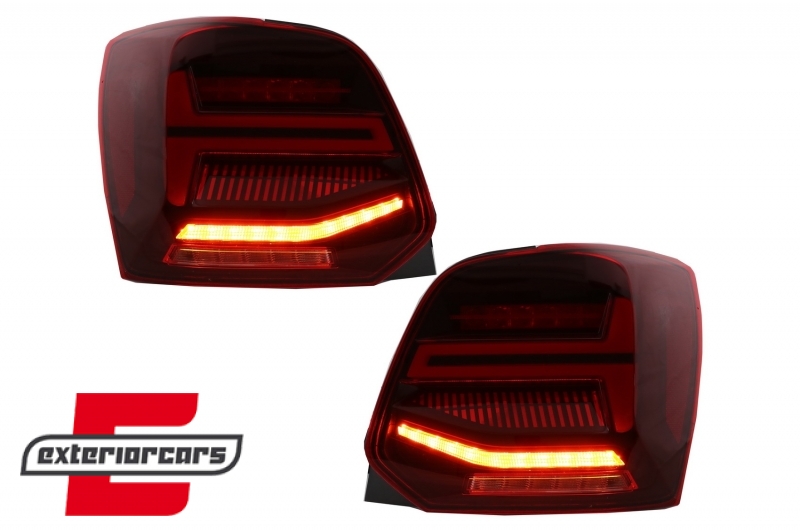 Full LED stražnja svjetla SEQ žmigavci (crvena) / VW Polo 6R 6C (2009-2017) - Slika 13